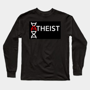 Atheist DNA Long Sleeve T-Shirt